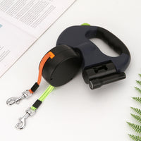 Premium Double Dog Leash