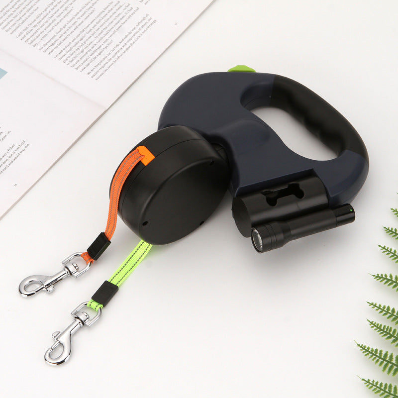 Premium Double Dog Leash