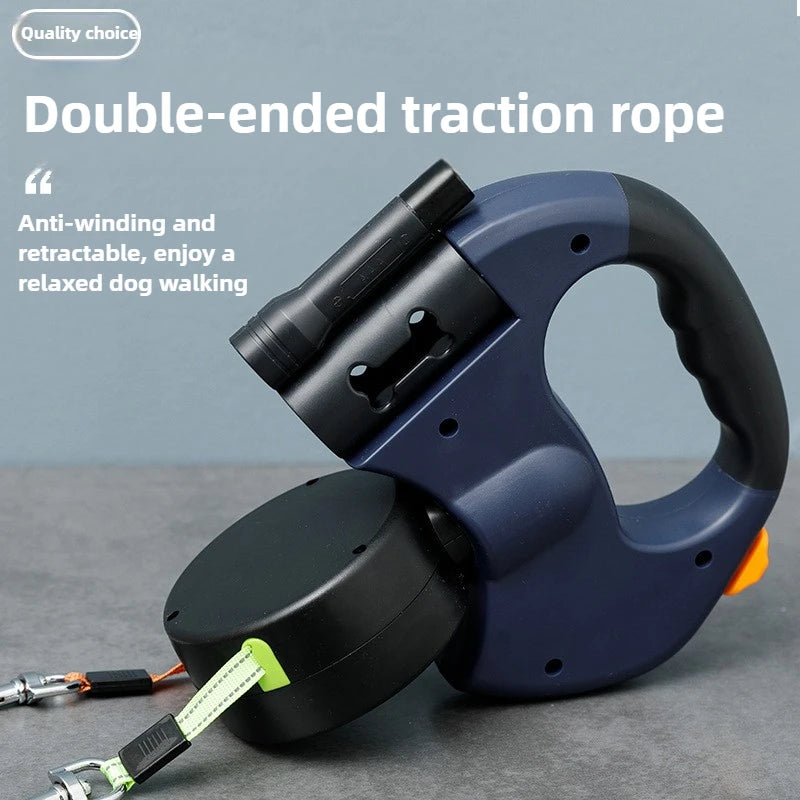 Premium Double Dog Leash