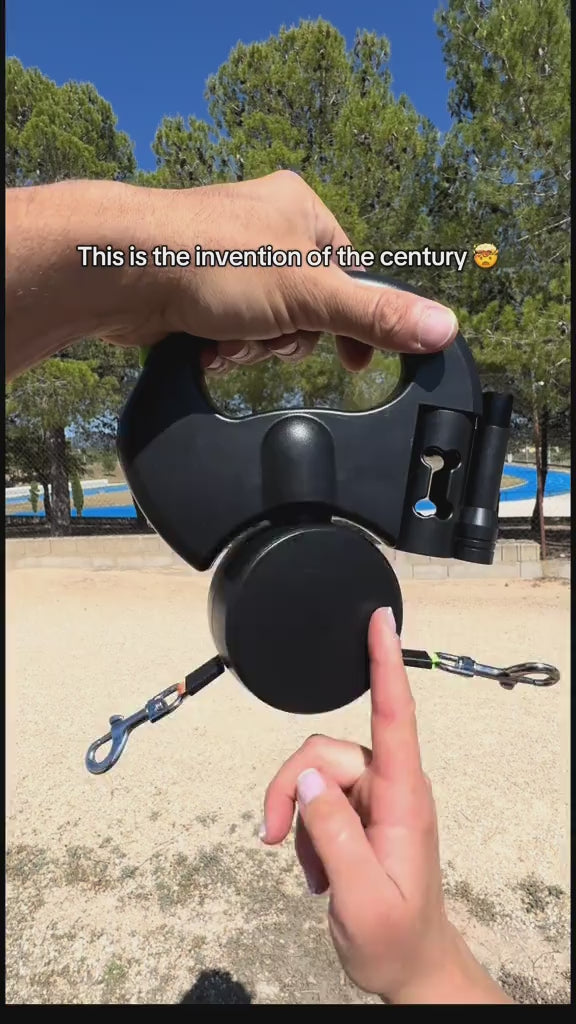 Premium Double Dog Leash video